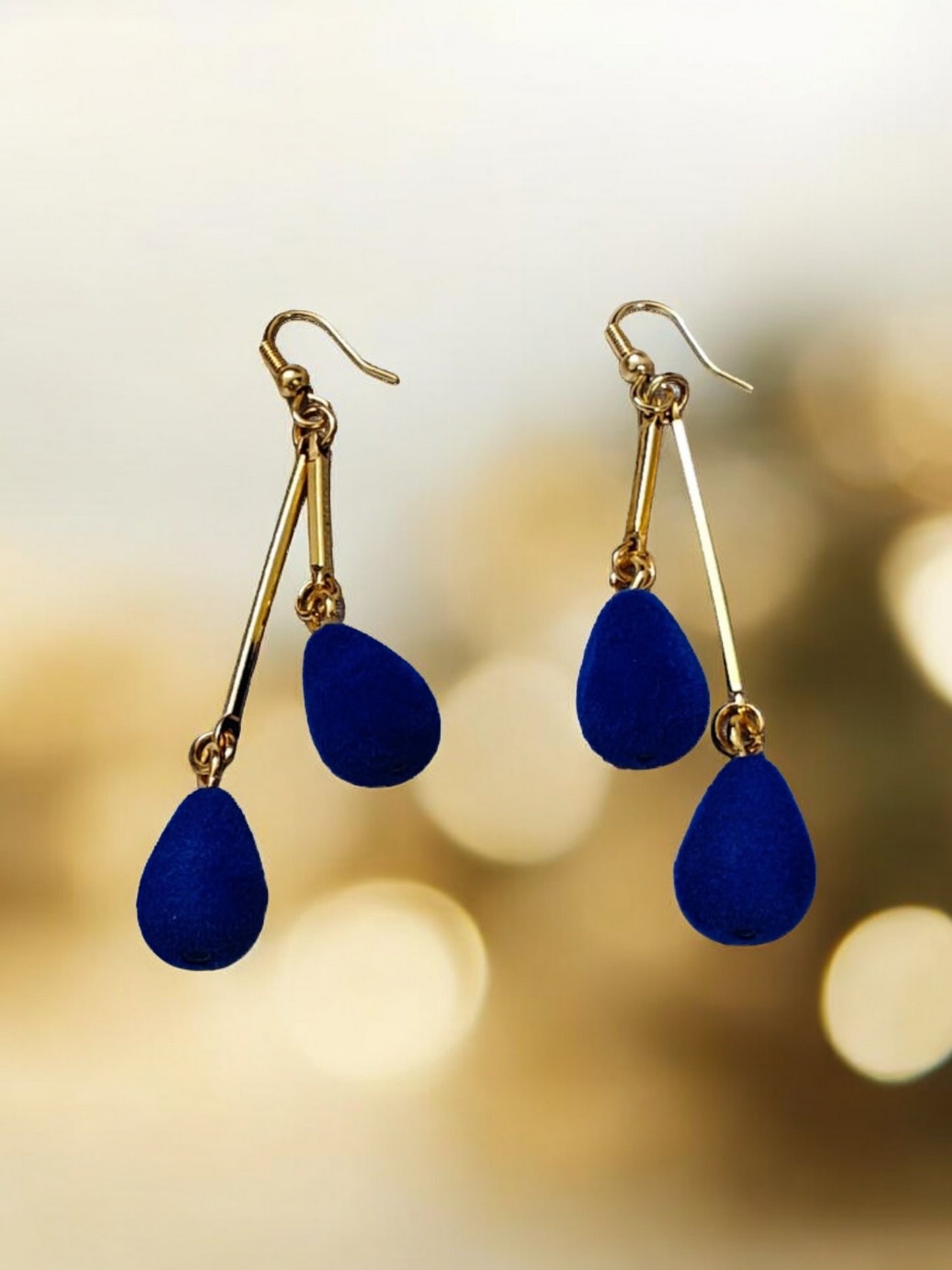 Blue Velvet Earrings